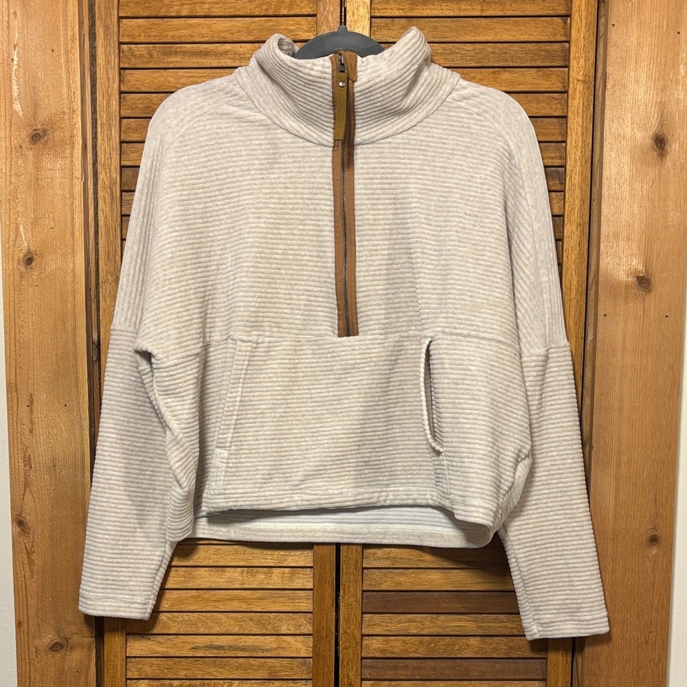 Prana organic cotton Half-Zip Sweater